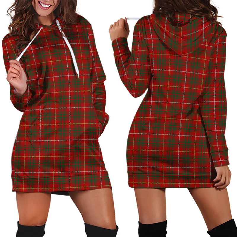 Bruce Tartan Hoodie Dress Beach unclassified dresses