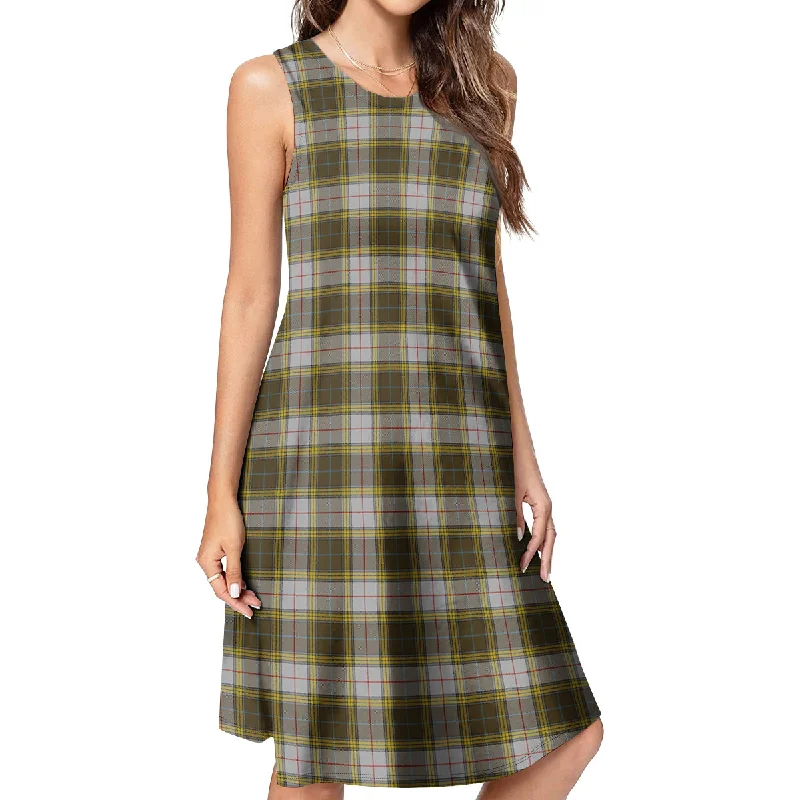 Buchanan Dress Tartan Womens Casual Dresses Embroidered unclassified dresses