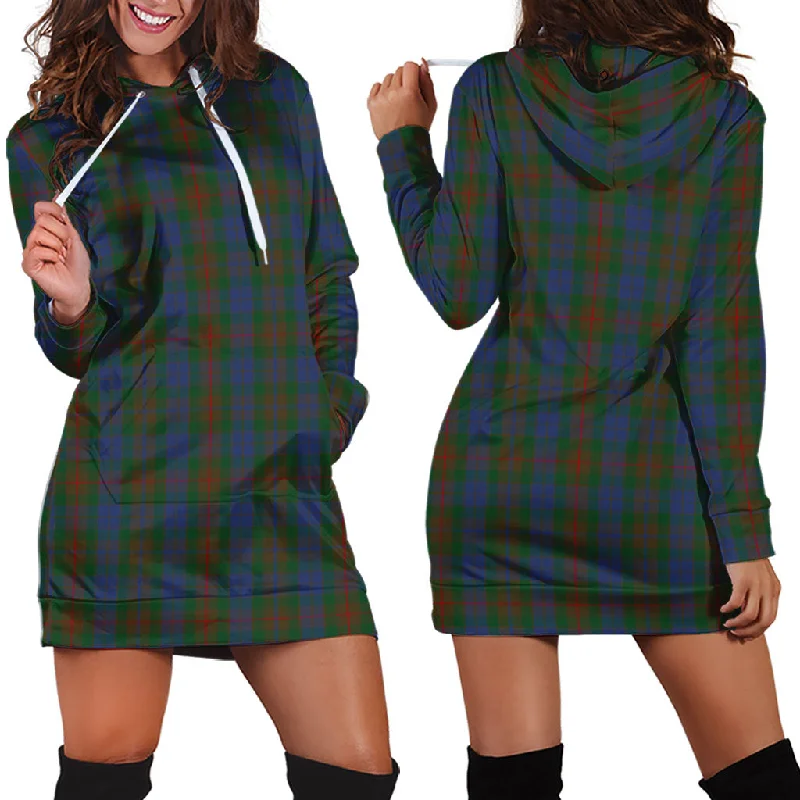 Buchanan Hunting Tartan Hoodie Dress Dark color unclassified dresses