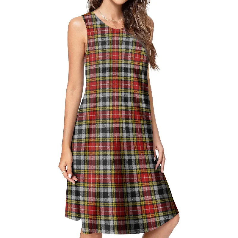 Buchanan Old Dress Tartan Womens Casual Dresses Sleeveless unclassified dresses