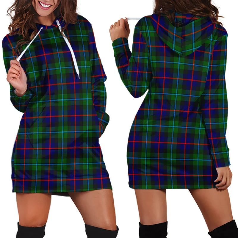 Calder Tartan Hoodie Dress Street style unclassified dresses