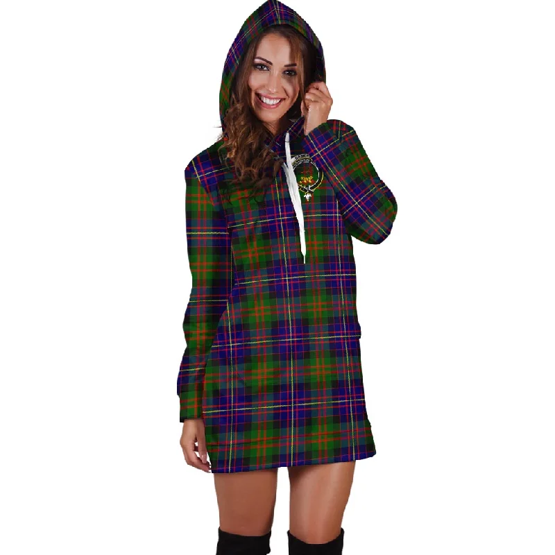 Cameron of Erracht Modern Tartan Hoodie Dress with Family Crest Engagement unclassified dresses Cameron of Erracht Modern Tartan Hoodie Dress with Family Crest Engagement unclassified dresses