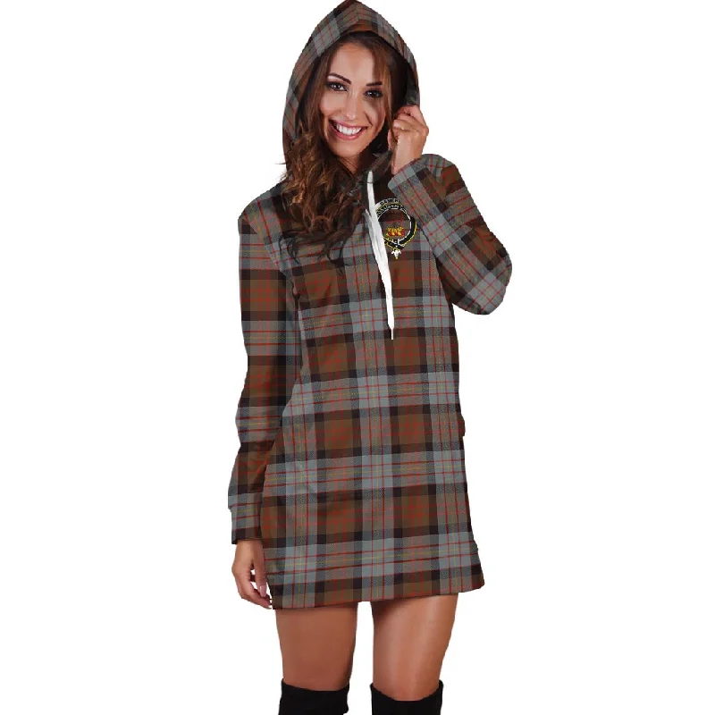 Cameron of Erracht Weathered Tartan Hoodie Dress with Family Crest Breathable unclassified dresses Cameron of Erracht Weathered Tartan Hoodie Dress with Family Crest Breathable unclassified dresses