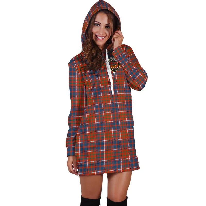Cameron of Lochiel Ancient Tartan Hoodie Dress with Family Crest Stylish unclassified dresses Cameron of Lochiel Ancient Tartan Hoodie Dress with Family Crest Stylish unclassified dresses
