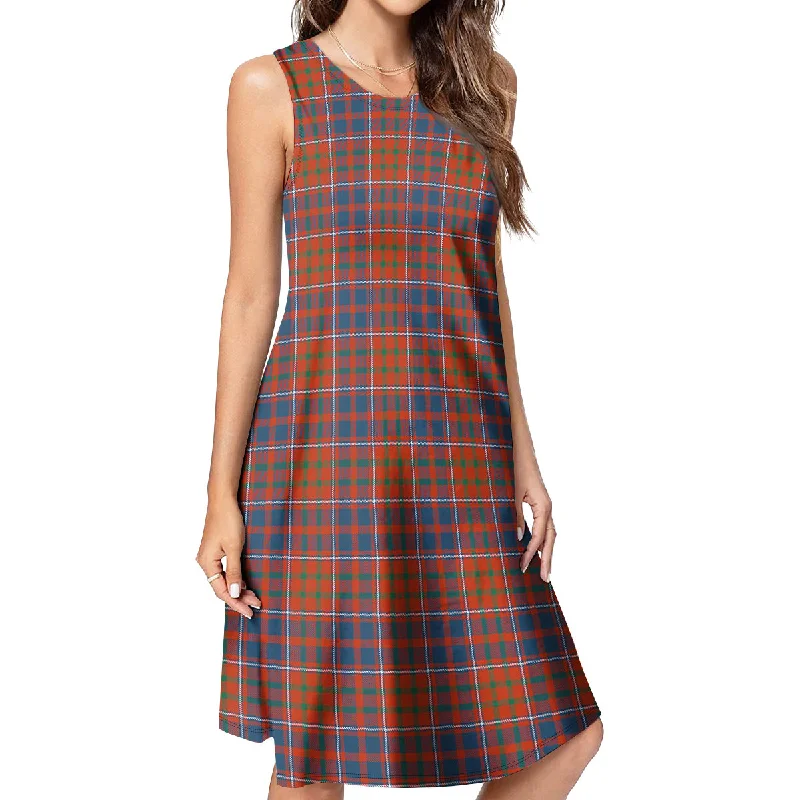 Cameron of Lochiel Ancient Tartan Womens Casual Dresses Discounted unclassified dresses