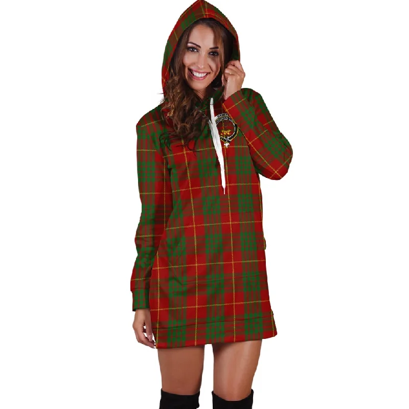 Cameron Tartan Hoodie Dress with Family Crest Festival unclassified dresses
