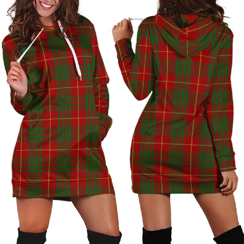 Cameron Tartan Hoodie Dress Printed unclassified dresses