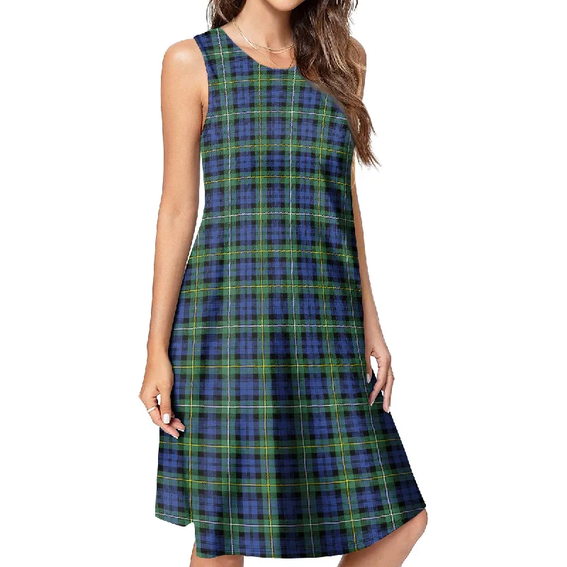 Campbell Argyll Ancient Tartan Womens Casual Dresses Monochrome unclassified dresses Campbell Argyll Ancient Tartan Womens Casual Dresses Monochrome unclassified dresses