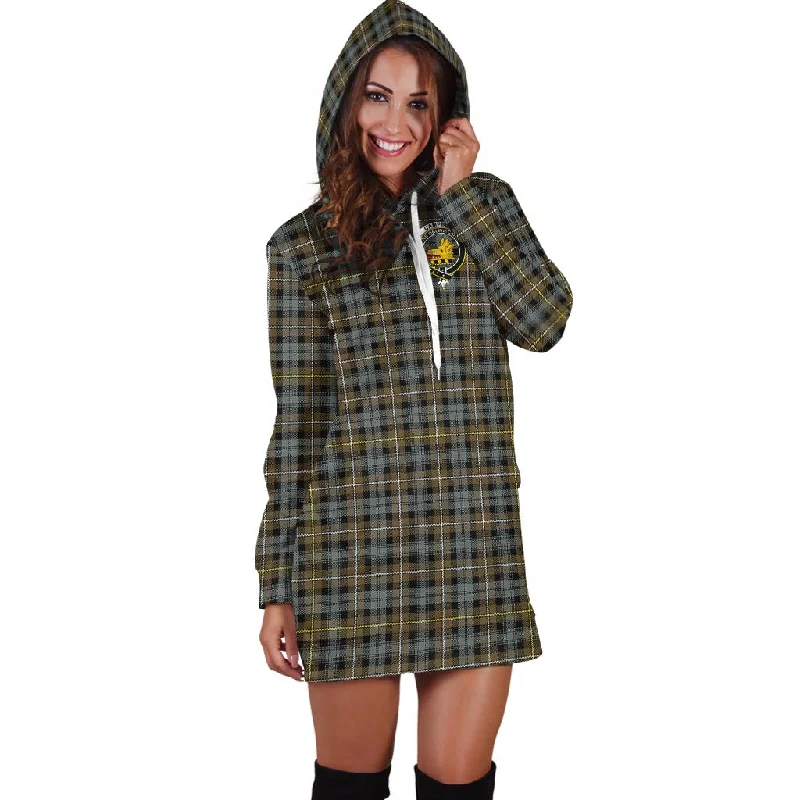 Campbell Argyll Weathered Tartan Hoodie Dress with Family Crest Party unclassified dresses Campbell Argyll Weathered Tartan Hoodie Dress with Family Crest Party unclassified dresses