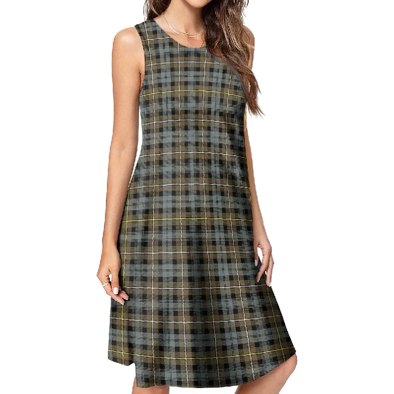 Campbell Argyll Weathered Tartan Womens Casual Dresses Backless unclassified dresses Campbell Argyll Weathered Tartan Womens Casual Dresses Backless unclassified dresses