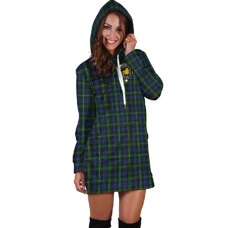 Campbell of Argyll #01 Tartan Hoodie Dress with Family Crest Embroidered unclassified dresses Campbell of Argyll #01 Tartan Hoodie Dress with Family Crest Embroidered unclassified dresses