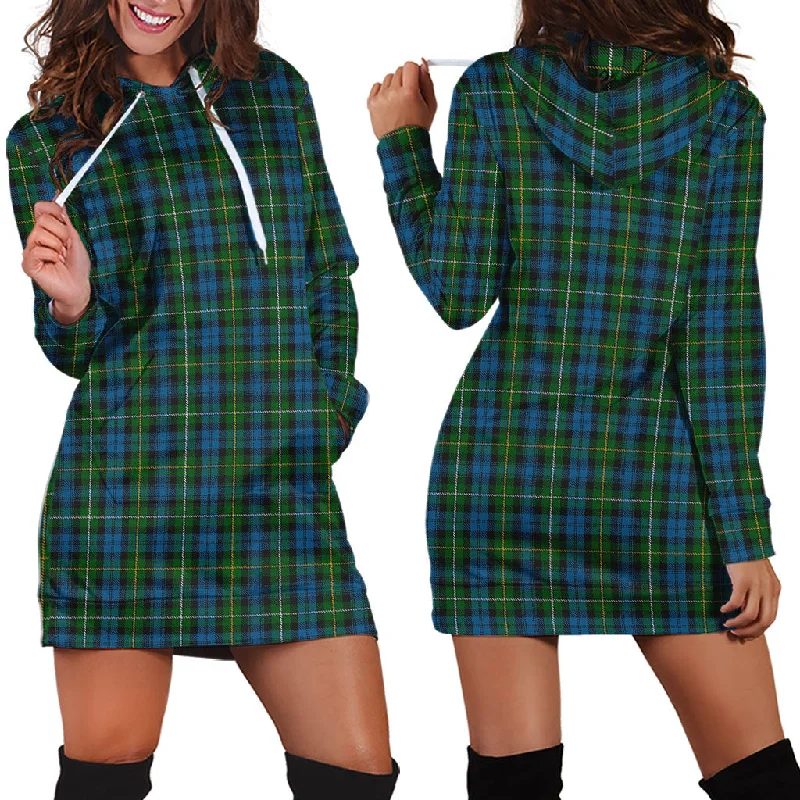 Campbell of Argyll #02 Tartan Hoodie Dress Tiered unclassified dresses