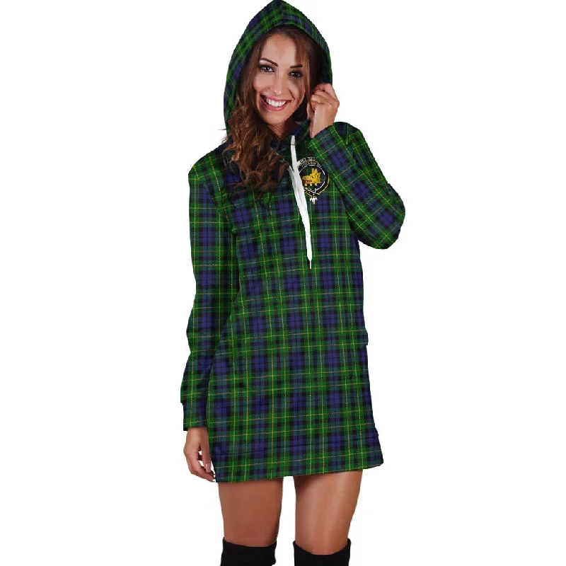 Campbell of Breadalbane Tartan Hoodie Dress with Family Crest Long unclassified dresses Campbell of Breadalbane Tartan Hoodie Dress with Family Crest Long unclassified dresses