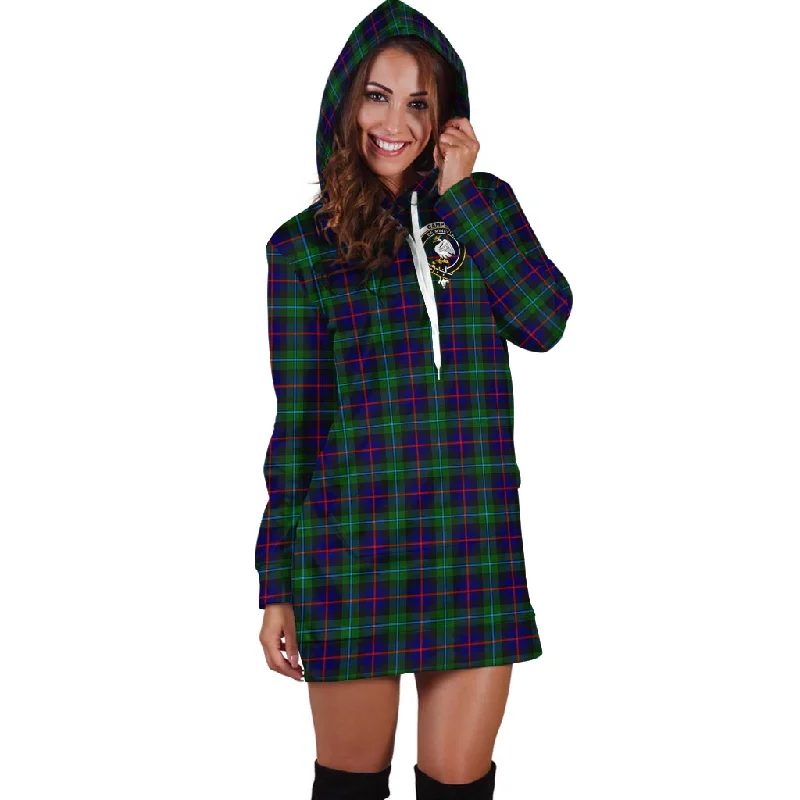 Campbell of Cawdor Modern Tartan Hoodie Dress with Family Crest Spring unclassified dresses Campbell of Cawdor Modern Tartan Hoodie Dress with Family Crest Spring unclassified dresses