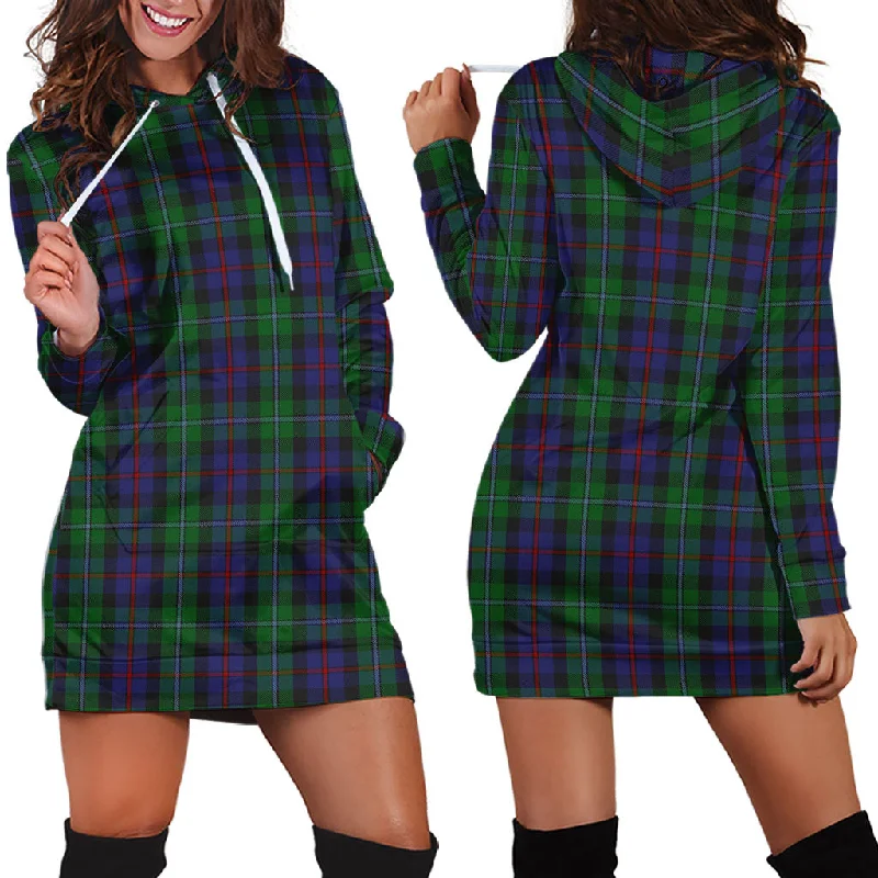 Campbell of Cawdor Tartan Hoodie Dress Women's unclassified dresses