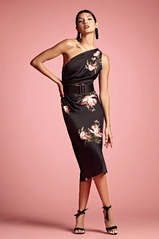 Carmen Dress - Noir Blossom Metallic unclassified dresses