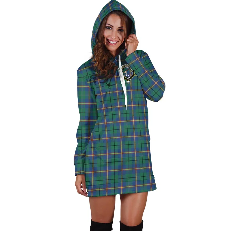 Carmichael Ancient Tartan Hoodie Dress with Family Crest Color block unclassified dresses Carmichael Ancient Tartan Hoodie Dress with Family Crest Color block unclassified dresses