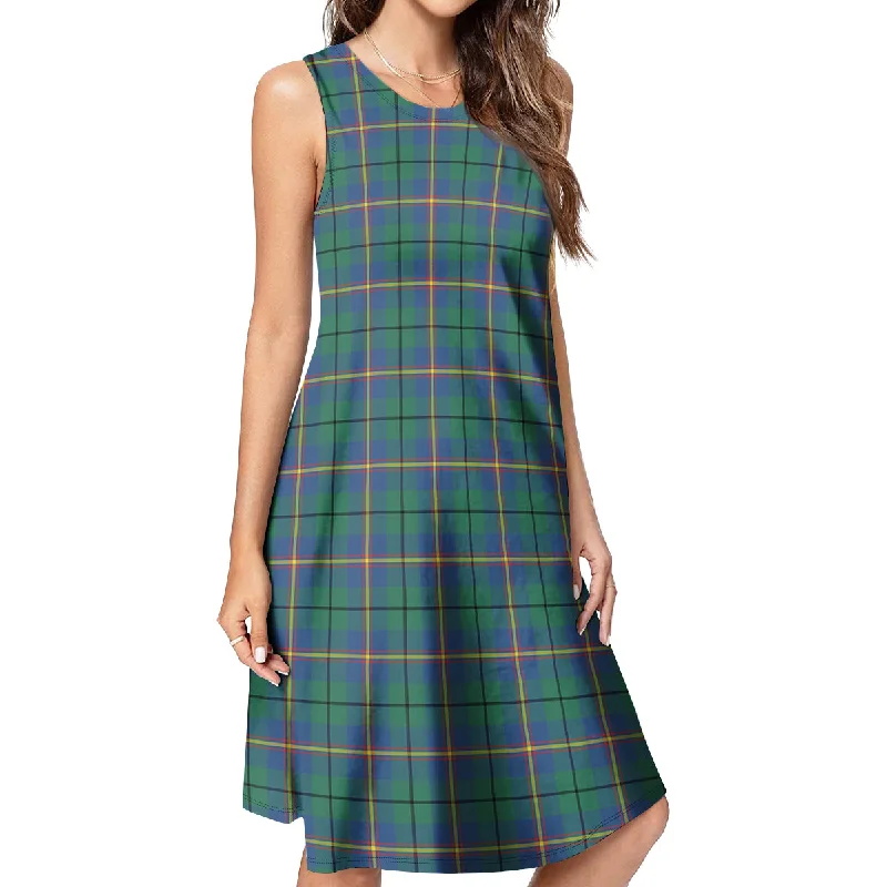 Carmichael Ancient Tartan Womens Casual Dresses Graduation unclassified dresses