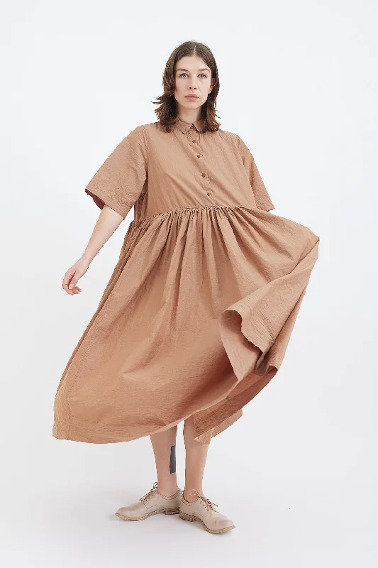 Casey Casey - ETHAL DRESS - LIGHT PAPER Neutral tone unclassified dresses
