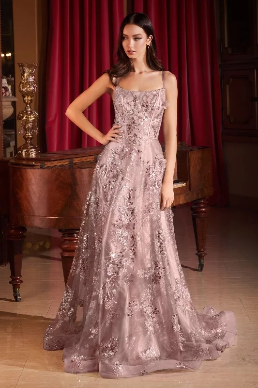 Cinderella Divine -CB144 Sleeveless Scoop A-Line Prom Gown Luxury unclassified dresses Cinderella Divine -CB144 Sleeveless Scoop A-Line Prom Gown Luxury unclassified dresses