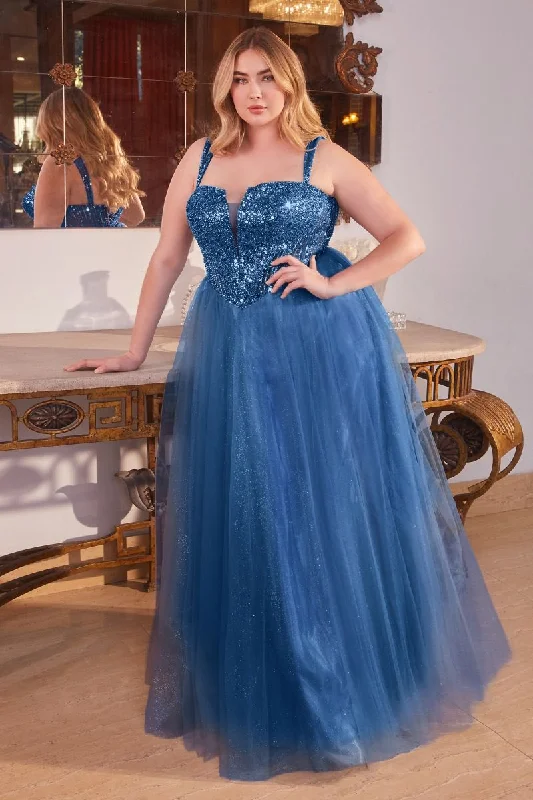 Cinderella Divine -CD0217C Curved Embellished A-Line Dress High-end unclassified dresses Cinderella Divine -CD0217C Curved Embellished A-Line Dress High-end unclassified dresses
