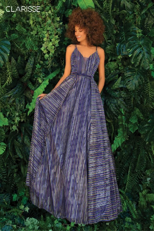 Clarisse -810168 V-Neck A-Line Evening Dress Short unclassified dresses