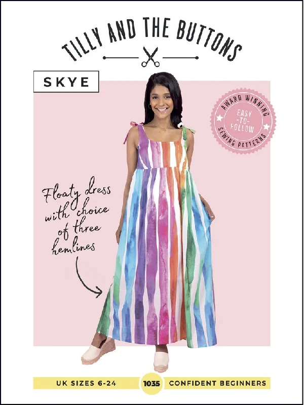Skye Dress - Tilly and the Buttons High-low unclassified dresses