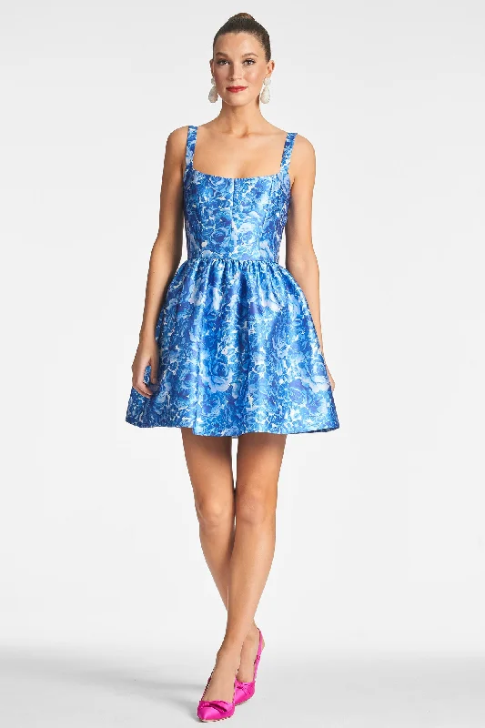 Cora Dress - Mediterranean Blooms Gothic unclassified dresses