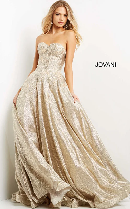 Corset Bodice Ballgown By Jovani -07497 Bodycon unclassified dresses