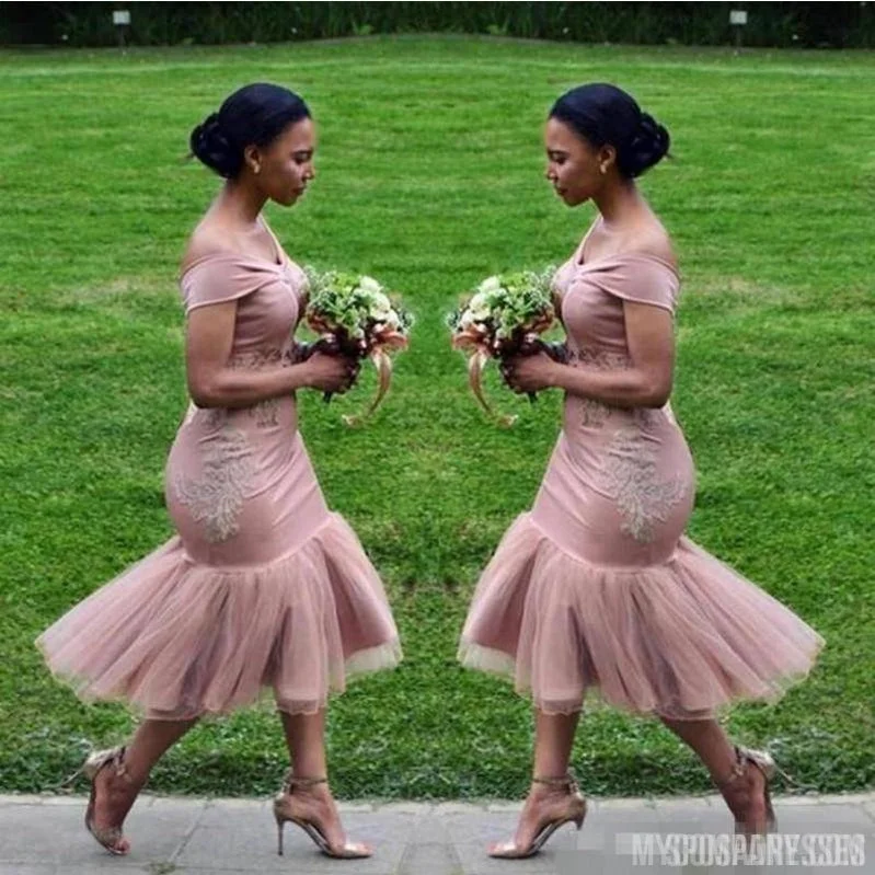 Custom Made Bridesmaid Dresses- Floor Length- With 5'' Tail Elegant unclassified dresses