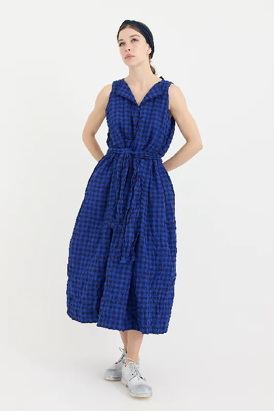 Daniela Gregis - Scamiciato Operaio Nido Lavato Check Dress Bodycon unclassified dresses