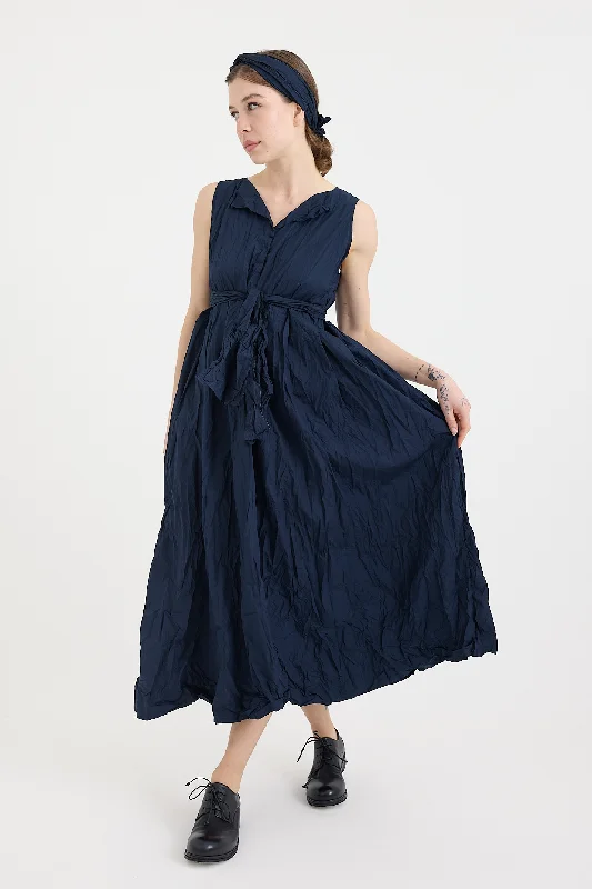 Daniela Gregis - Scamiciato Operaio Nido Lavato Dress Dark color unclassified dresses