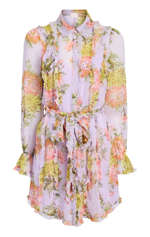 Faded Chrysanthemum Estelle Dress Open-back unclassified dresses