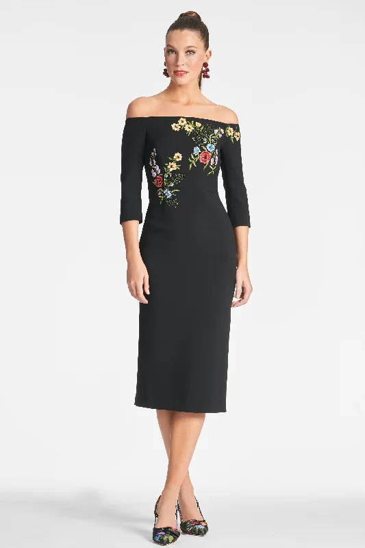 Fatima Dress - Noir Bouquet Unique unclassified dresses