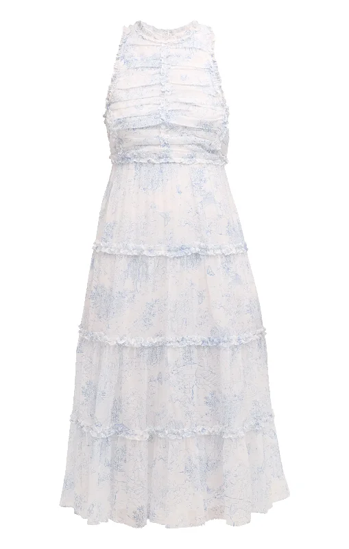 Garden Toile Jude Dress Metallic unclassified dresses