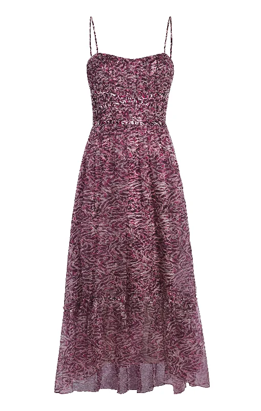 Inkstrokes Daria Dress Satin unclassified dresses