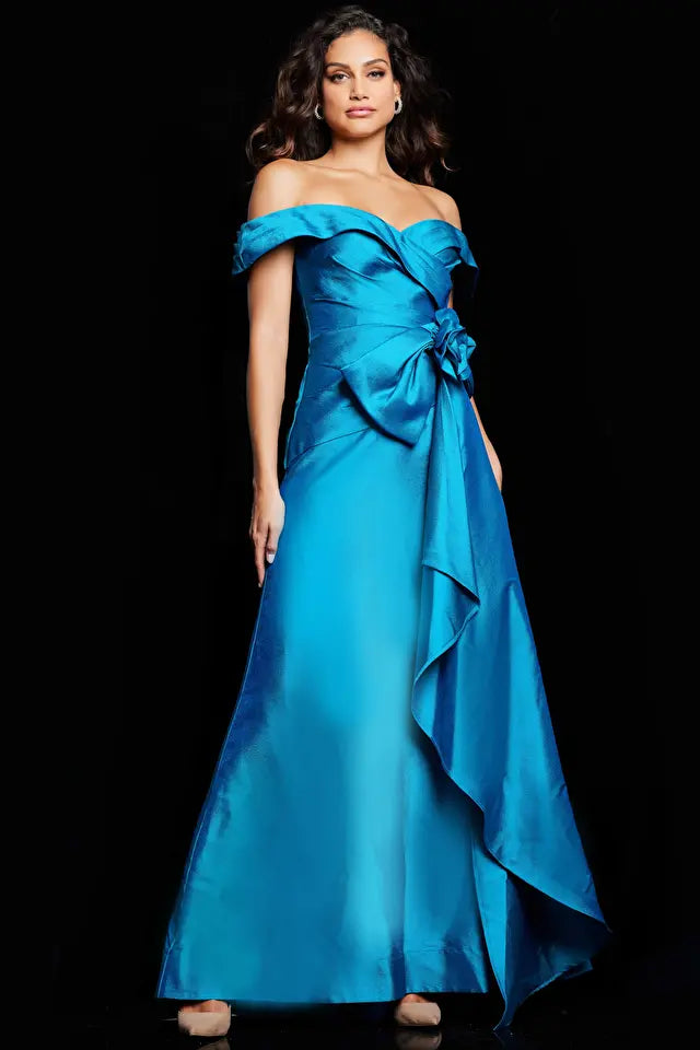 Jovani -37098 Off the Shoulder Formal Dress Vintage unclassified dresses