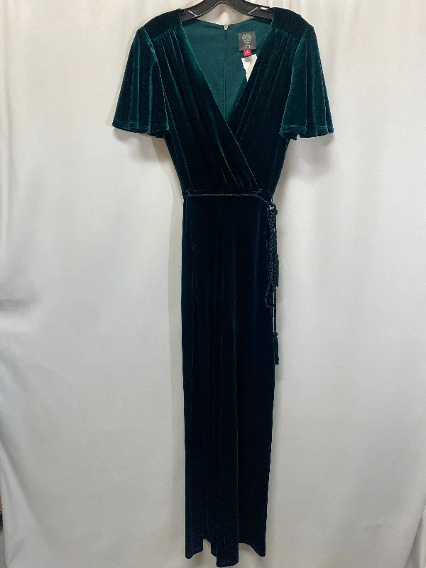 Jumpsuit By Vince Camuto In Green, Size: 0 Long sleeve unclassified dresses