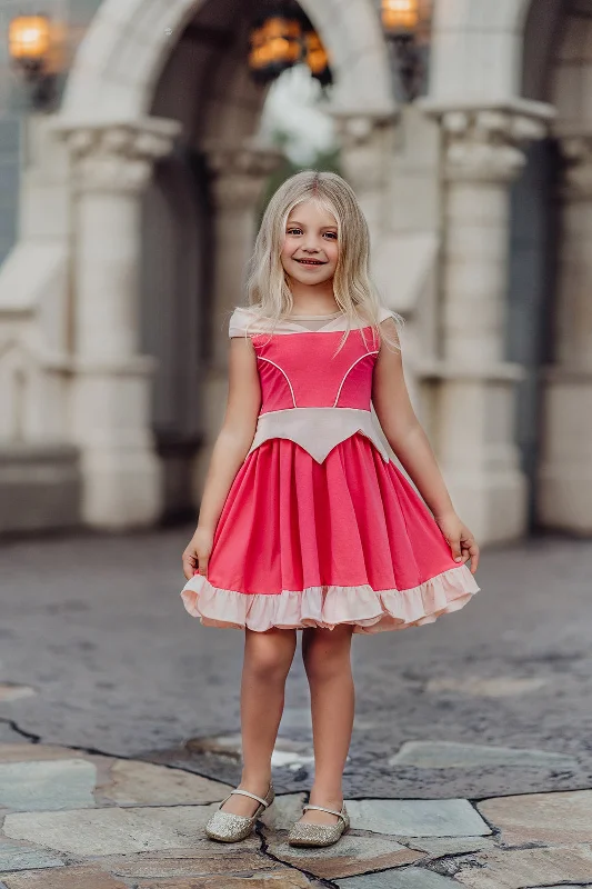 Make it Pink Sleeping Beauty Twirl Dress Embroidered unclassified dresses