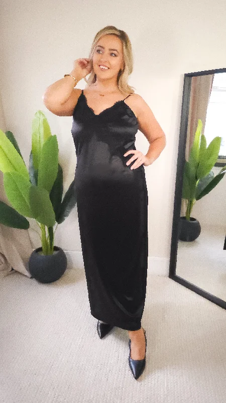 Manni Black Dress Monochrome unclassified dresses
