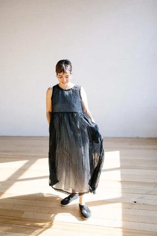 Metta - Dahlia Round Neck Dress - Organdy Cotton unclassified dresses