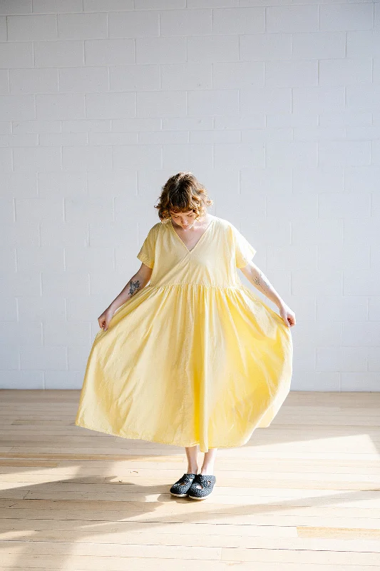 Metta - Flossie Dress - Cotton Poplin Velvet unclassified dresses