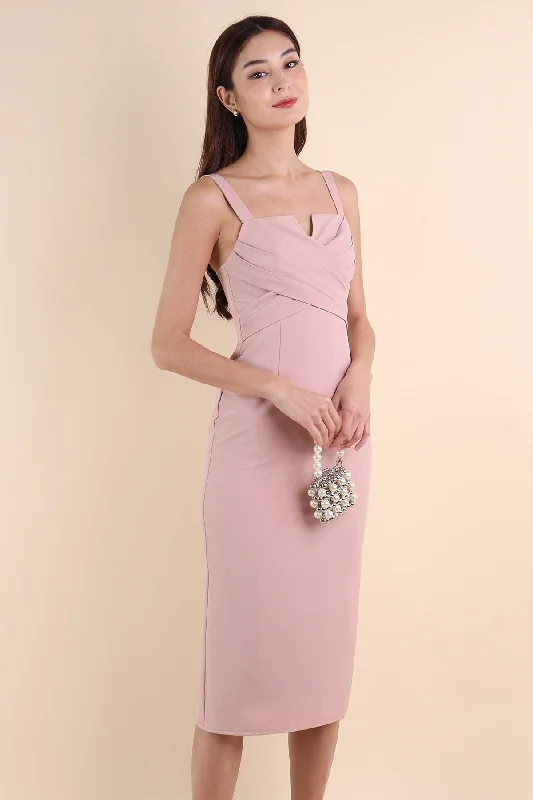 MIDDLETON WORK DRESS IN PINK High-end unclassified dresses
