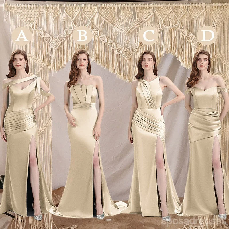 Mismatched Sexy Mermaid Cheap Bridesmaid Dresses Online, Custom Made Bridesmaid Gown, WG937 Denim unclassified dresses Mismatched Sexy Mermaid Cheap Bridesmaid Dresses Online, Custom Made Bridesmaid Gown, WG937 Denim unclassified dresses