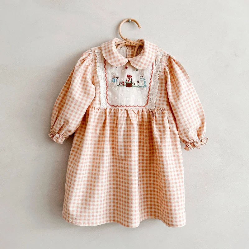 Neneru Peter Rabbit Dress (Pink) Trendy unclassified dresses
