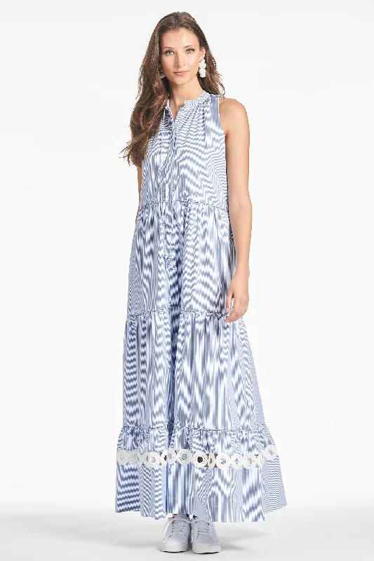 Positano Dress - Pinstripe Sleeveless unclassified dresses
