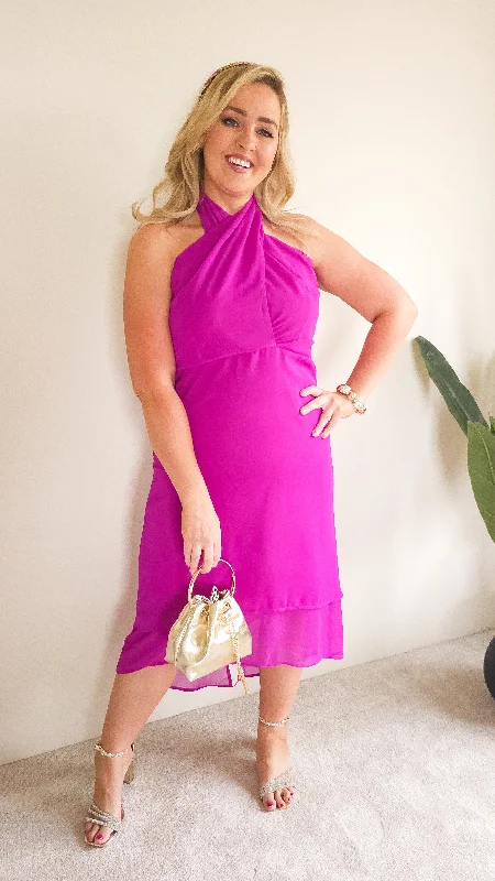 Rebecca Purple Dress Long unclassified dresses