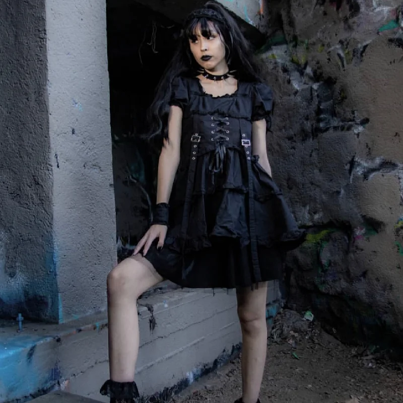 Review for Dark Punk Handsome Dress Yv43247 Knitted unclassified dresses