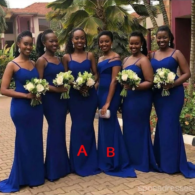 Royal Blue Simple Mermaid Spaghetti Straps Bridesmaid Dresses Gown Online,WG1134 Wrap unclassified dresses Royal Blue Simple Mermaid Spaghetti Straps Bridesmaid Dresses Gown Online,WG1134 Wrap unclassified dresses