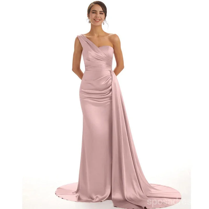 Sexy Mermaid One Shoulder Vintage Mauve Cheap Bridesmaid Dresses Gown Online,WG1130 Gothic unclassified dresses Sexy Mermaid One Shoulder Vintage Mauve Cheap Bridesmaid Dresses Gown Online,WG1130 Gothic unclassified dresses